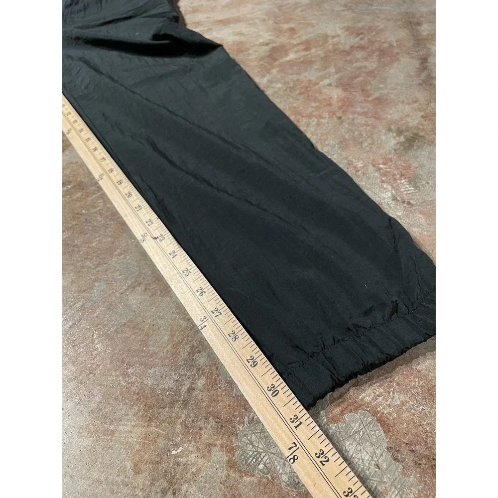Vintage Express Surfs Edge Black/Blue Pants‎ Sz S Retro 80's